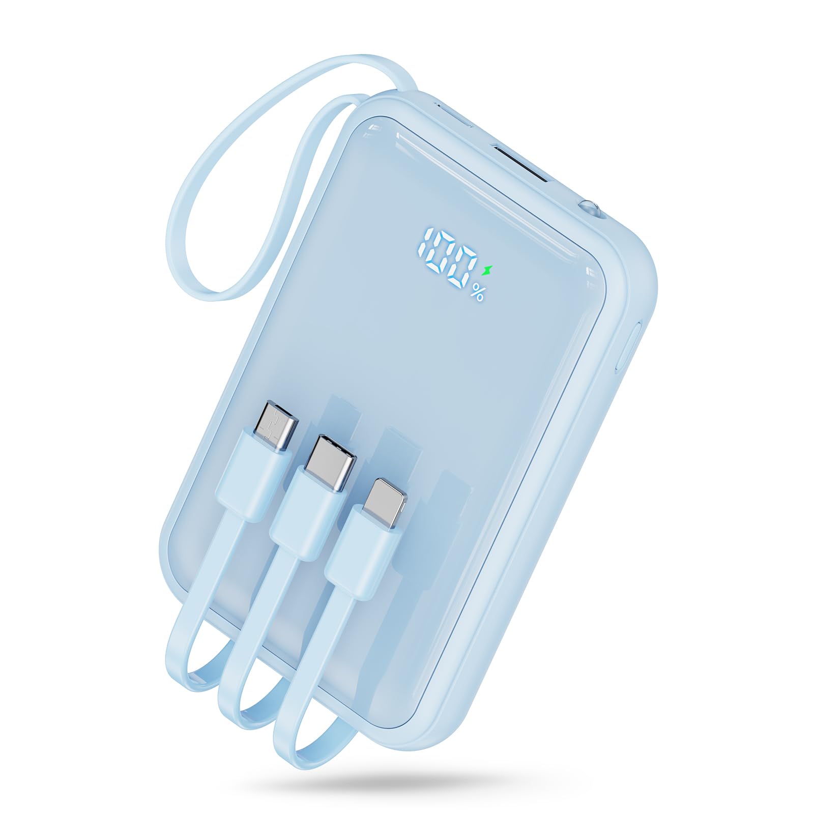 Amazon | モバイルバッテリー 22000mAh大容量【超小型サイズ・4本